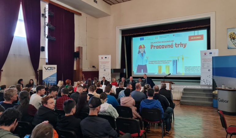 Pracovné trhy v Novákoch apríl 2023