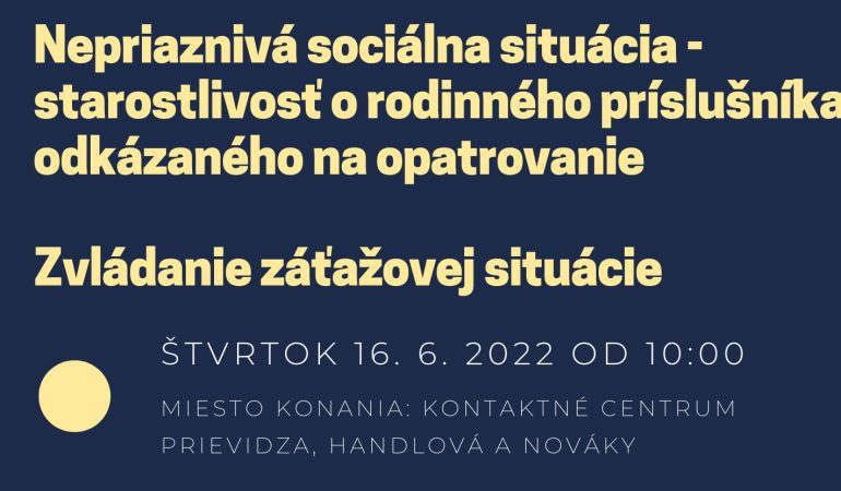 Náhľad - nepriaznivá sociálna situácia