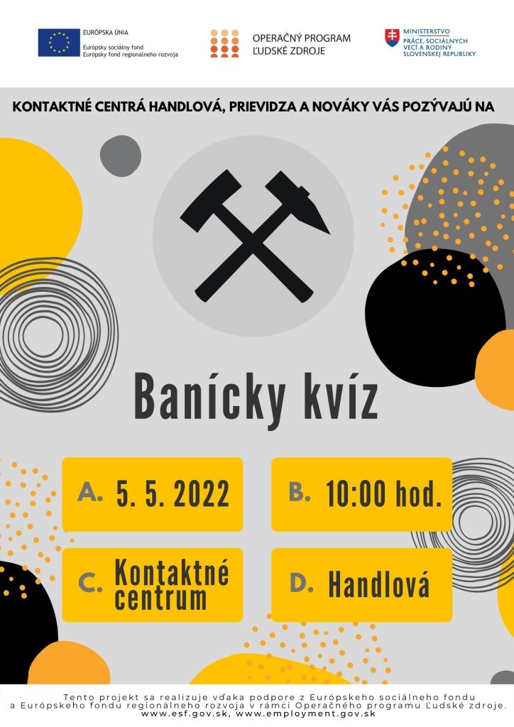 Pozvánka na podujatie Banícky kvíz