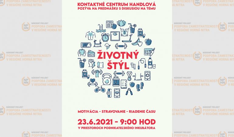 Pozvánka na prednášku - kontaktné centrum Handlová