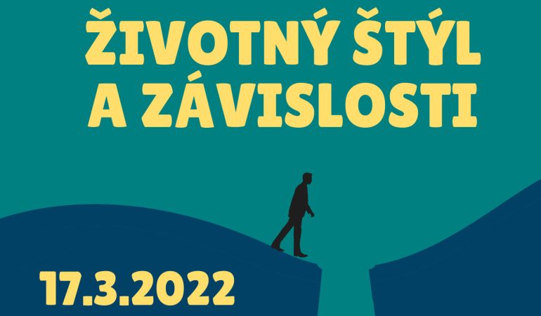 Pozvánka na odborný seminár Životný štýl a závislosti